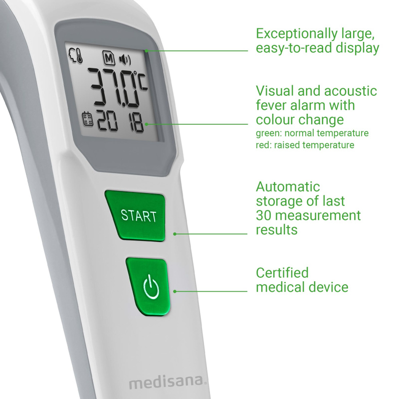 TM 760 Infrared Multifunctional medisana® Thermometer