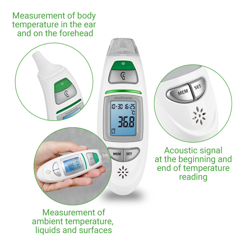 TM 750 thermometer medisana® Infrared multifunctional