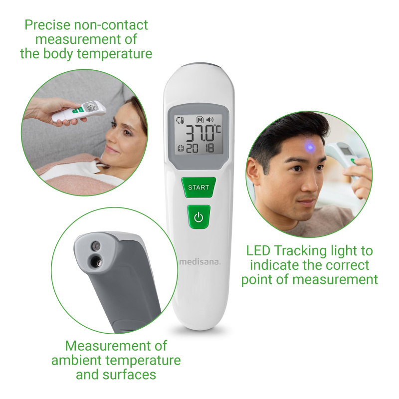 760 medisana® Multifunctional Infrared Thermometer TM