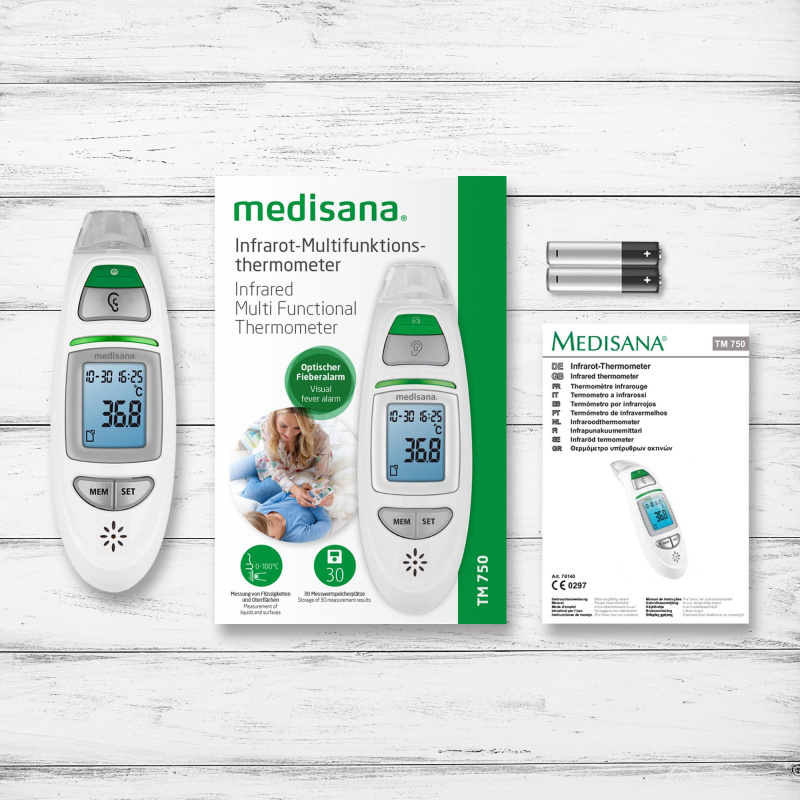 TM medisana® Infrared 750 thermometer multifunctional